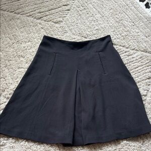 Zara Classic A-Line Skirt with Front Pleat